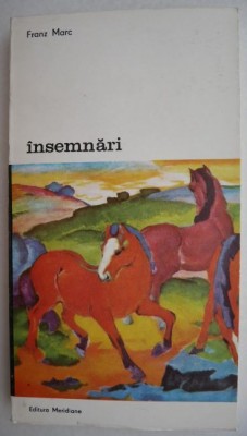 Insemnari - Franz Marc foto