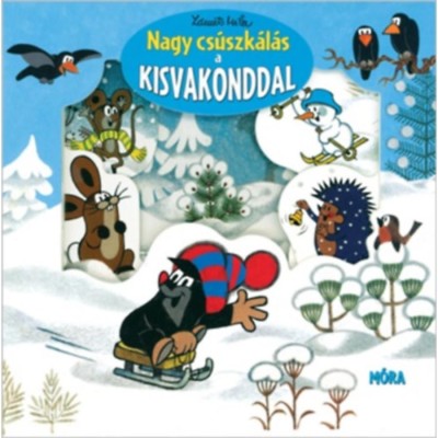 Nagy cs&amp;uacute;szk&amp;aacute;l&amp;aacute;s a kisvakonddal - Ablakos lapoz&amp;oacute;, kicsiny&amp;iacute;tett - Zdenek Miler foto