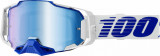 Ochelari cross/atv 100% Armega Blue, lentila oglinda, culoare rama alb/albastru Cod Produs: MX_NEW 26013451PE