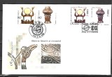 ROMANIA 2004 - OBIECTE LACUITE SI CERAMICA, EMISIUNE ROMANIA-CHINA, FDC - LP 1658
