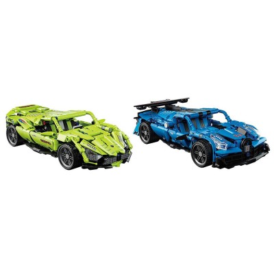 Set de constructie pentru copii, 500 piese, 2 modele foto