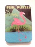 Cumpara ieftin Set 5 puzzle in cutie metalica_Animale salbatice, TOY World Int.