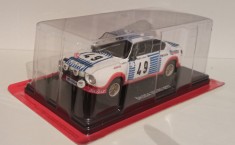 Macheta Skoda 130 RS Rallye Monte Carlo 1977 Hachette Automobile de Neuitat 1/24 foto