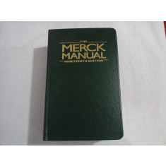 THE MERCK MANUAL - NINETEENTH EDITION