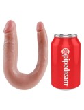 Dildo Realistic Double Trouble Small, Natural, 33.5 cm