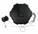 Capac rezervor cu 2 chei, negru, camion cu blocar 80mm