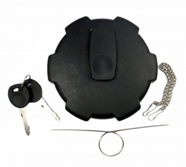 Capac rezervor cu 2 chei, negru, camion cu blocar 80mm