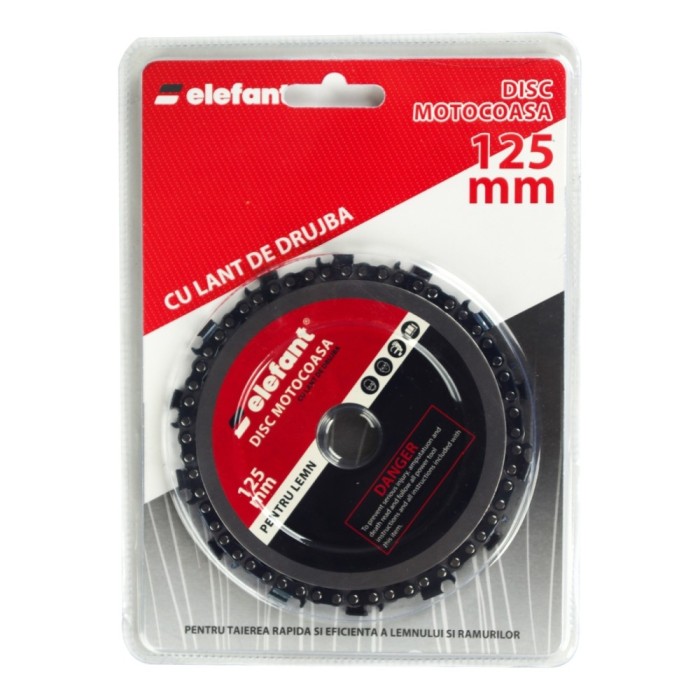Disc flex cu lant de drujba 125 mm ELEFANT Innovative ReliableTools