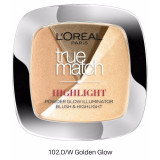 Pudra iluminatoare, Loreal, True Match Highlight, 102 Golden Glow, L&#039;Oreal