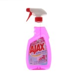 Detergent geamuri Ajax Flowers Bouquet, cu pulverizator, 500 ml