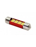 Led Auto Sofit 36mm cu 16 SMD 4014 &ndash; fara polaritate, Xenon Bright
