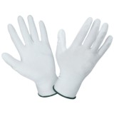 Cumpara ieftin Manusi albe din poliuretan, marimea XL