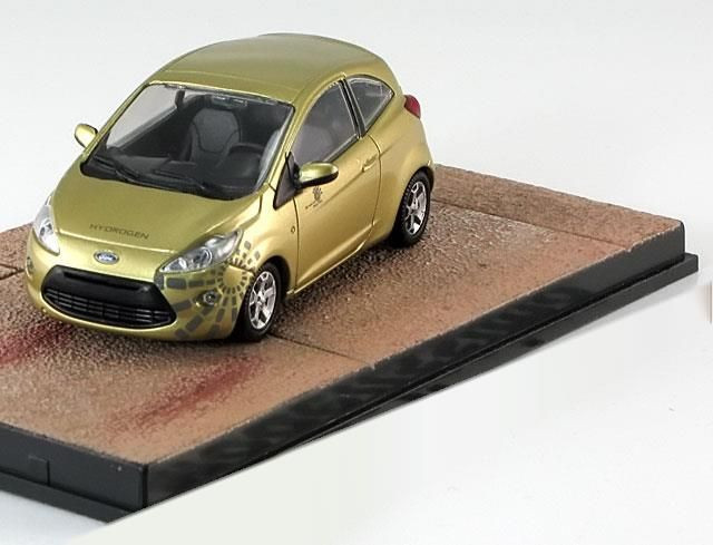 Macheta Ford Ka 2008 diorama James Bond 007 - Altaya 1/43