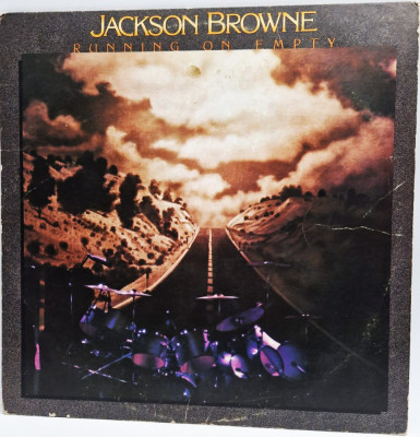 lp Jackson Browne &amp;lrm;&amp;ndash; Running On Empty 1977 VG+ / VG Asylum SUA Classic Rock foto