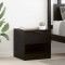 vidaXL Dulap de pat 2 pcs Stejar negru 40 x 39 x 40 cm Lemn compozit 880518