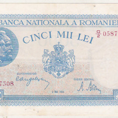 bnk bn Romania 5000 lei 1944