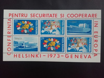 1973 - C.S.C.E. - Helsinki (bloc dantelat )- LP833a foto