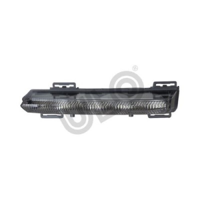 Lumina de zi Mercedes Clasa B W246, 09.2011-10.2014, Clasa Sl R231, 12.2011-, partea Dreapta, dreptunghiular; LED; carcasa gri; Omologare: ECE, ULO foto