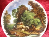 FARFURIE DECORATIVA PORTELAN BAVARIA DECOR PEISAJ DE J.C.VAN HUNNIK 24 CM
