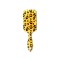 Perie pentru par, dreptunghiulara, Leopard, Maro deschis