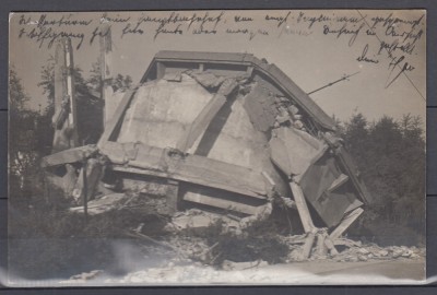 MILITARA CERNAUTI 1917 CIRCULATA POSTA GERMANA foto