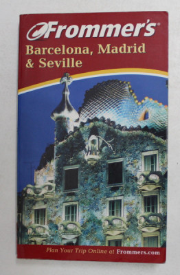 FROMMER &amp;#039; S , BARCELONA , MADRID AND SEVILLE , 4th EDITION by DARWIN PORTER and DANFORTH PRINCE , 2003 foto