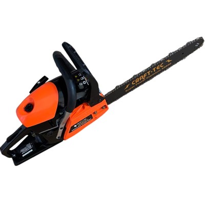 Drujba pe benzina Super Power PREMIUM Orange Edition, 9.8 CP, lama 38 cm, lant 32 dinti foto