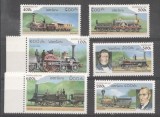 Laos 1997 Trains, MNH M.245, Nestampilat