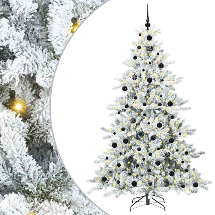 vidaXL Brad de Crăciun artificial cu ramuri articulare 210 cm PVC 3397732