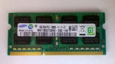 Memorie Ram Sodimm SAMSUNG 4Gb DDR3 1600Mhz PC3-12800S 1.5V M471B5273DH0 CK0 foto