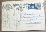 CP04 Carte Postala 1939 Constanta Catre Nicolae Chiritescu Politehnica Timisoara Timbru Aviatie Carol II Istorie Postala
