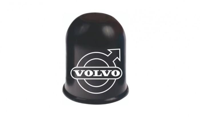 Capac protectie carlig pentru remorca auto, plastic, personalizat Volvo