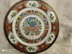 Farfurie decorativa vintage portelan China foto