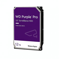 Hard disk 12TB - Western Digital PURPLE PRO Surveillance WD121PURA SafetyGuard Surveillance