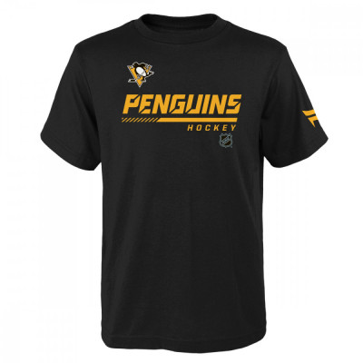 Pittsburgh Penguins tricou de copii Authentic Pro Performance black - Dětsk&amp;eacute; XL (14 - 16 let) foto