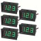 Set 5 bucăți voltmetru digital de panou 5V&ndash;120V DC