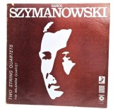 Karol Szymanowski - Two String Quartet NM / VG+ vinil LP disc Muza Polonia