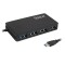 HUB extern SPACER, porturi USB: USB 3.0 x 4, conectare prin USB 3.0, cablu 15cm lungime, (incl. TV 0.8Lei), &quot;SPHB-USB-4U30-03&quot;