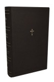 Nkjv, Compact Paragraph-Style Reference Bible, Leathersoft, Black with Zipper, Red Letter, Comfort Print: Holy Bible, New King James Version