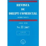 Revista de drept comercial, serie noua, nr. 11/2007 - Legislatie (Inspectie fiscala)