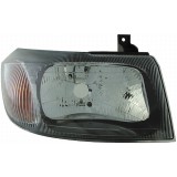 Far Ford Transit 01.2002-04.2006, partea Stanga, electric, tip bec H4, cu motoras, reflector negru, Best Auto Vest