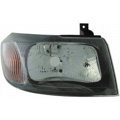 Far Ford Transit 01.2002-04.2006, partea Stanga, electric, tip bec H4, cu motoras, reflector negru, Best Auto Vest