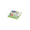 Notite Adezive FORPUS, 75x75 mm, 80 File, Verde, Notes-uri, Post-it, Sticky-Notes, Notite Autoadezive, Cub Notite Adezive, Set Notite Adezive 80 File,