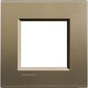 Rama Ornament 2M metal Living Light Bticino Square LNA4802SQ