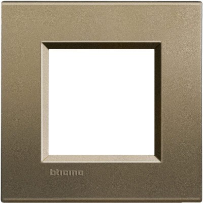 Rama Ornament 2M metal Living Light Bticino Square LNA4802SQ foto