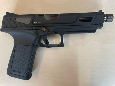 Replica pistol GTP9 MS gas GBB G&amp;amp;G Resigilat foto