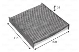 VALEO 715725 VALEO PROTECT Filtru, aer habitaclu