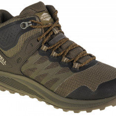 Pantofi de trekking Merrell Nova 3 Mid Tactical WP J005053 verde