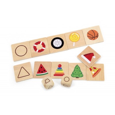 Puzzle sortator Invata formele, Viga foto