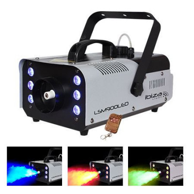 Masina fum 900w cu led-uri 6x3w dmx foto